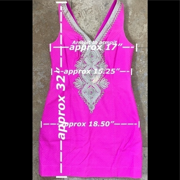 Lilly Pulitzer Junie Soutache Cotton Pique Sleeveless Dress Size 2 EUC - Picture 12 of 12